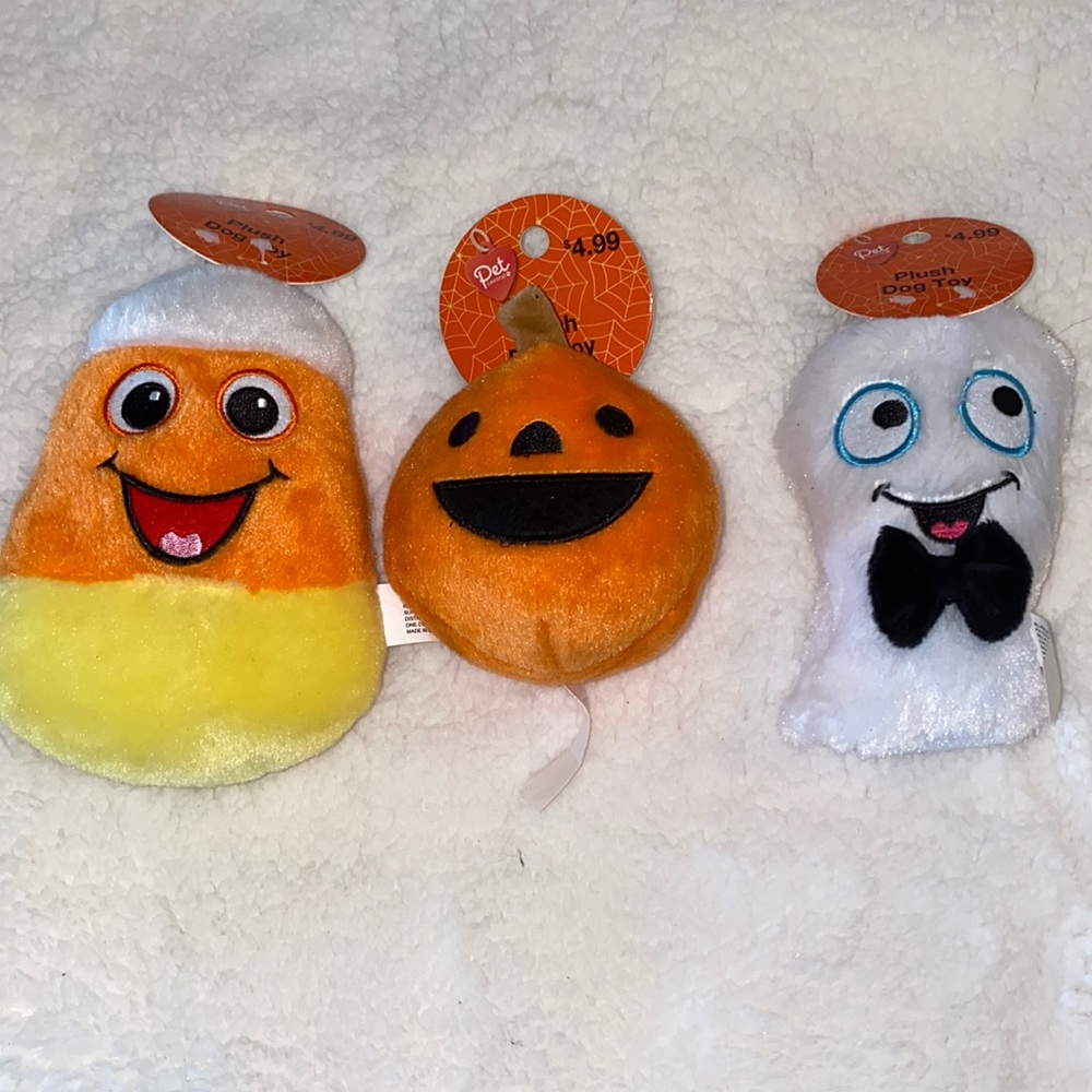 Dog plush toy Halloween set